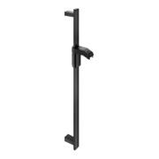 Keuco Barre de douche AXESS 800 mm, noir mat-2