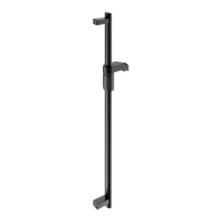 Keuco Barre de douche AXESS 900 mm, noir mat