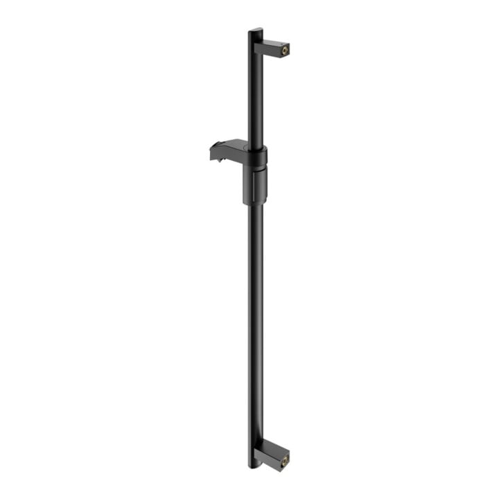 Keuco Barre de douche AXESS 900 mm, noir mat