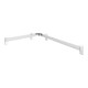Keuco Barre de douche/baignoire AXESS 650x850mm, alu argenté anodisé/chromé-2