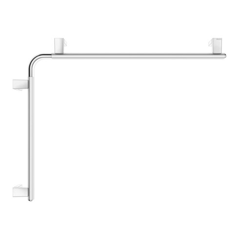 Keuco Barre de douche/baignoire AXESS 650x850mm, alu argenté anodisé/chromé