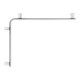 Keuco Barre de douche/baignoire AXESS 650x850mm, chromée-5