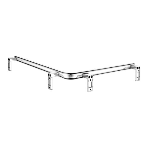 Keuco Barre de douche/baignoire AXESS 650x850mm, chromée