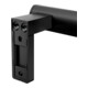 Keuco Barre de douche/baignoire AXESS 650x850mm, noir mat-5