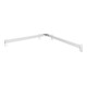 Keuco Barre de douche/baignoire AXESS 850x850mm, aluminium argenté anodisé/chromé-2