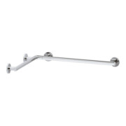 Keuco Barre de douche/baignoire Plan Care 797/797mm, aluminium argenté anodisé/chromé