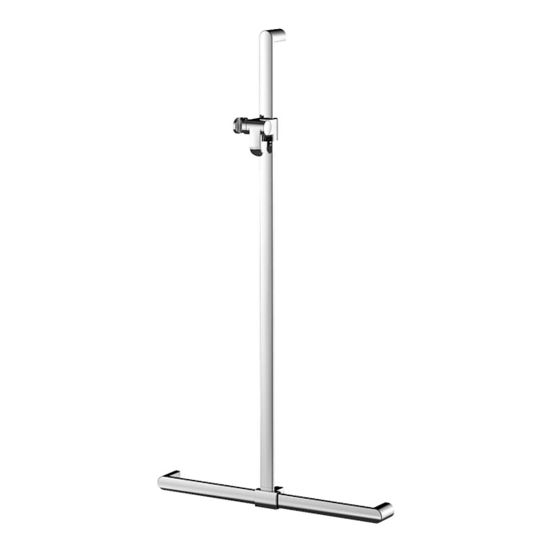 Keuco Barre de douche Elegance avec support de douche, chromé, 628/1142 mm