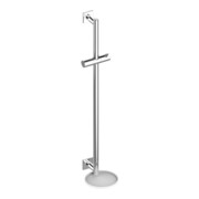 Keuco Barre de douche IXMO vc./bl., barre 855 mm, rosaces carrées