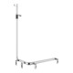 Keuco Barres de douche AXESS AL si-el/vc, 850 mm, avec support mural, droite-5