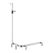 Keuco Barres de douche AXESS AL si-el/vc, 850 mm, avec support mural, droite-5