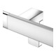 Keuco Barres de douche AXESS AL si-el/vc, 850 mm, avec support, version gauche