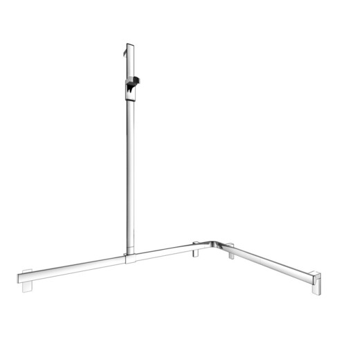Keuco Barres de douche AXESS vc, 850/1150 mm, avec barre de douche, version gauche