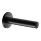 Keuco Bec de baignoire IXMO Sortie 180 mm, noir mat, rosace ronde-4