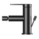 Keuco Bidet-Einhebelmischer IXMO Flat Ausl. 110mm, m Abl.garn, schwarz matt-2