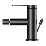 Keuco Bidet-Einhebelmischer IXMO Flat Ausl. 110mm, m Abl.garn, schwarz matt-2