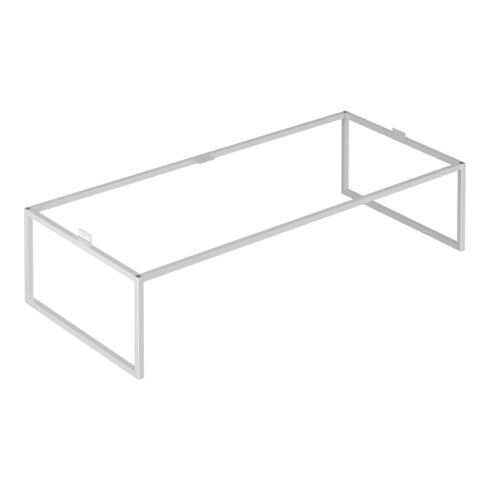 Keuco Bodengestell X-Line 100x25,5x47cm, Dek. we m, Glas weiß klar