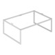 Keuco Bodengestell X-Line 65x25,5x47cm, D Vul. m be., Gl. Vulk. m-1