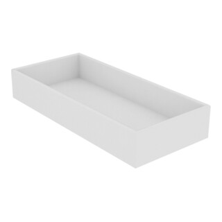Keuco Boîte de rangement Edition 11 Planning 19x70x41,3 cm, mobile, blanche