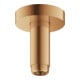 Keuco Bras de douche A 100 mm, coudé, raccord plafond, rosace ronde-1