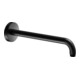 Keuco Bras de douche Sortie 300 mm, noir mat, raccord mural, rosace ronde-1