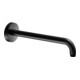 Keuco Bras de douche Sortie 300 mm, noir mat, raccord mural, rosace ronde-4