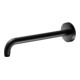 Keuco Bras de douche Sortie 300 mm, noir mat, raccord mural, rosace ronde-5