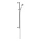 Keuco Brause-Set IXMO verchromt, Rosetten eckig, 1 Strahlart-1