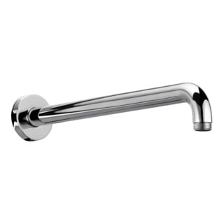 Keuco Brausearm A 450mm, bron geb., Wandanschluss, Ros. rd