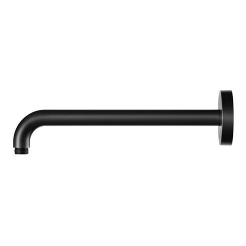 Keuco Brausearm Ausl. 300mm, sw ma, Wandanschluss, Ros. rd