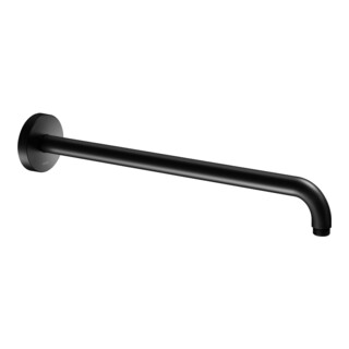 Keuco Brausearm Ausl. 450mm, sw ma, Wandanschluss, Ros. rd