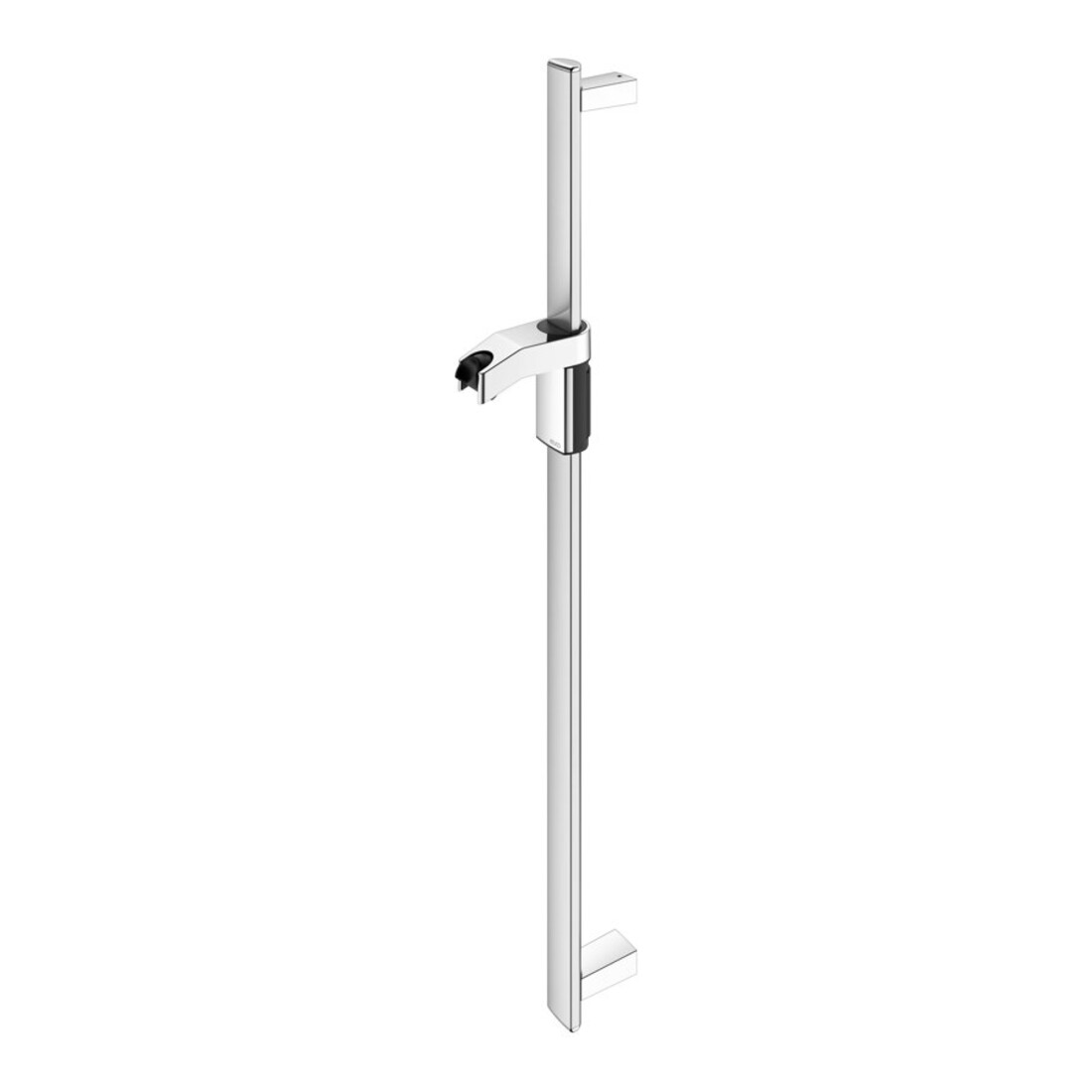 Keuco Brausestange AXESS 900mm, Alu silber-eloxiert/verchromt