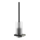 Keuco Brosse WC Edition 11 murale, insert cristal mat, noir mat-2