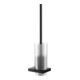 Keuco Brosse WC Edition 11 murale, insert cristal mat, noir mat-4