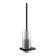 Keuco Brosse WC Edition 11 murale, insert cristal mat, noir mat-5