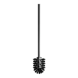 Keuco Brosse WC Plan alu./finition, avec manche, tête de brosse noire