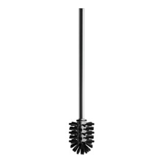 Keuco Brosse WC Plan chromée, avec manche, tête de brosse noire