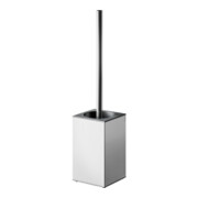Keuco Bürstengarnitur Edition 90 Square Standmod., Kst.-Einsatz anthr., verchromt