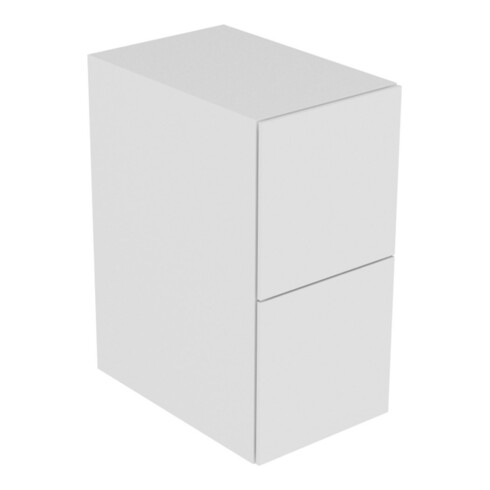 Keuco Buffet Edition 11 35x70x53,5 cm, avec LED, laqué mat, verre cashmere clair