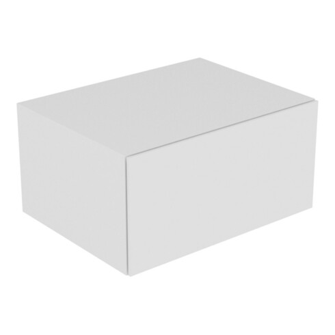 Keuco Buffet Edition 11 70x35x53,5cm, laqué mat, verre anthracite clair