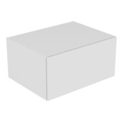 Keuco Buffet Edition 11 70x35x53,5cm, laqué mat, verre anthracite clair