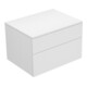 Keuco Buffet Edition 400 70x47,2x53,5cm, 2 tiroirs, blanc/cashmere clair-1
