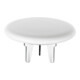 Keuco Cache de robinetterie céramique, d= 80 mm, pour robinet à tige, blanc-1