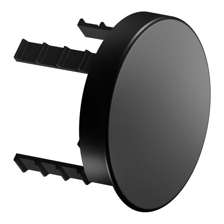 Keuco Cache pour Plan Care rond, pour brise-jet, noir mat