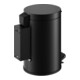 Keuco Collecteur hygiénique Plan mural, capacité 3 l, noir mat