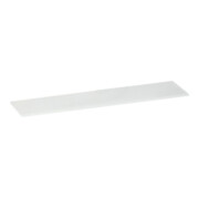 Keuco Cristallinglas-Plateau Plan 220x100mm, sans bord vert