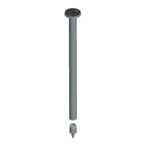 Keuco Deckenabhängung Plan Set, Aluminium silber-eloxiert, 700mm