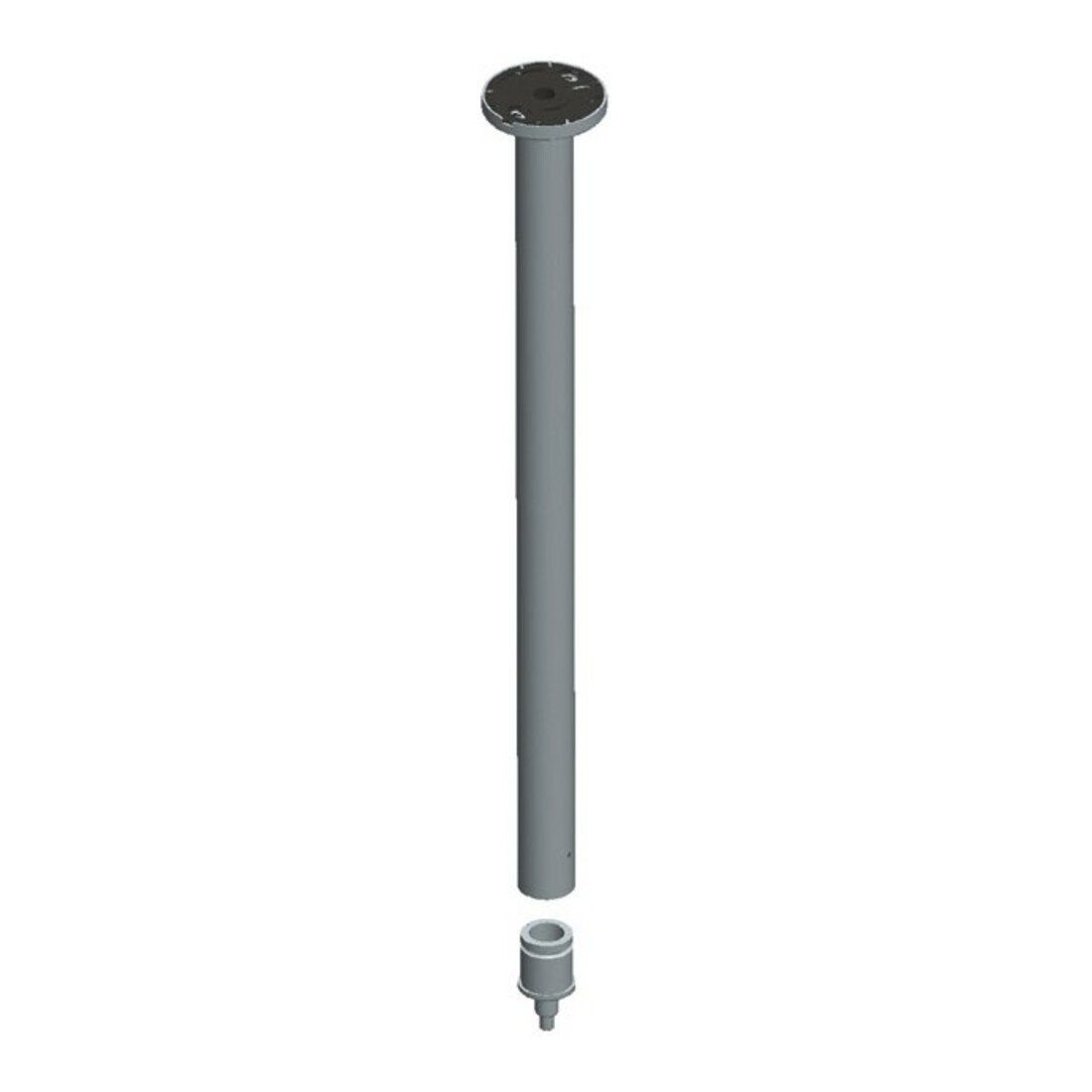 Keuco Deckenabhängung Plan Set, verchromt, 800mm
