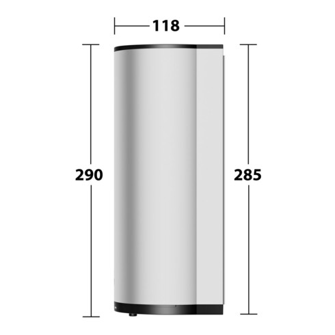 Keuco Desinfektionsmittelspender Plan elektro., Wandmodell, aluminium-finish