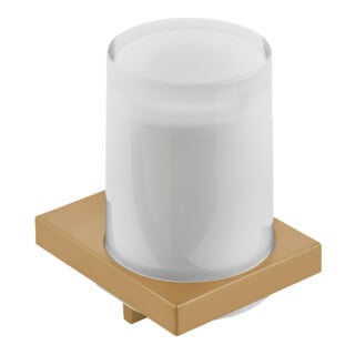 Keuco Distributeur de lotion Edition 11 verre mat, mur + support, bronze brossé