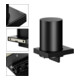 Keuco Distributeur de lotion Edition 11 verre mat, noir mat-4